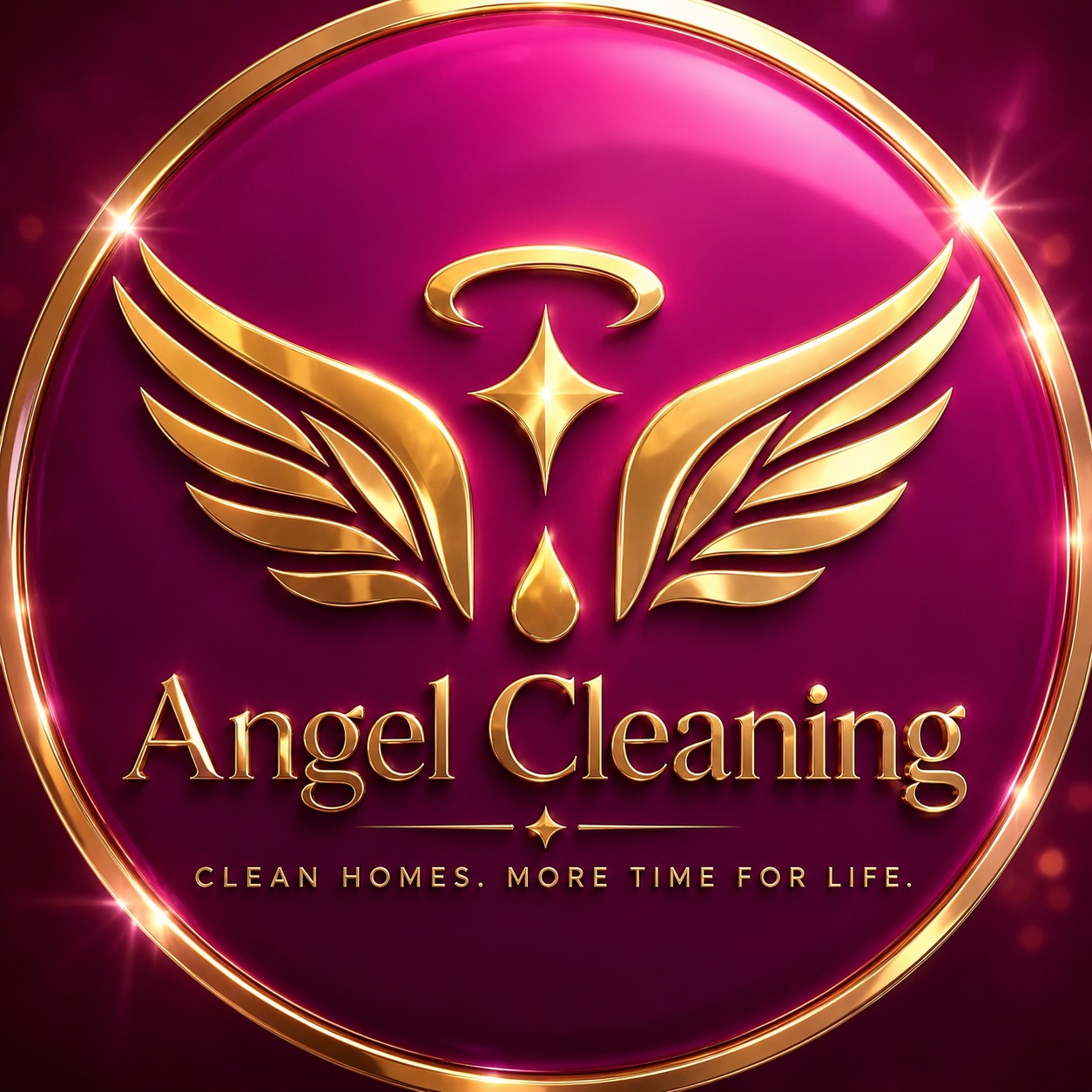 Angel Cleaning logo